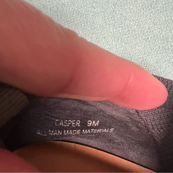 Dunes women’s size 9 slip-On Sneakers in charcoal knit stretch fabric comfort - Picture 5 of 8